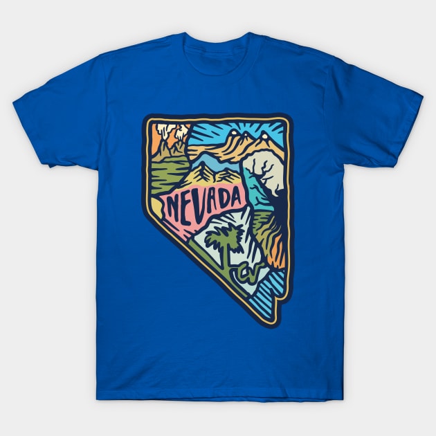 Nevada Icon T-Shirt by Big Sur California 